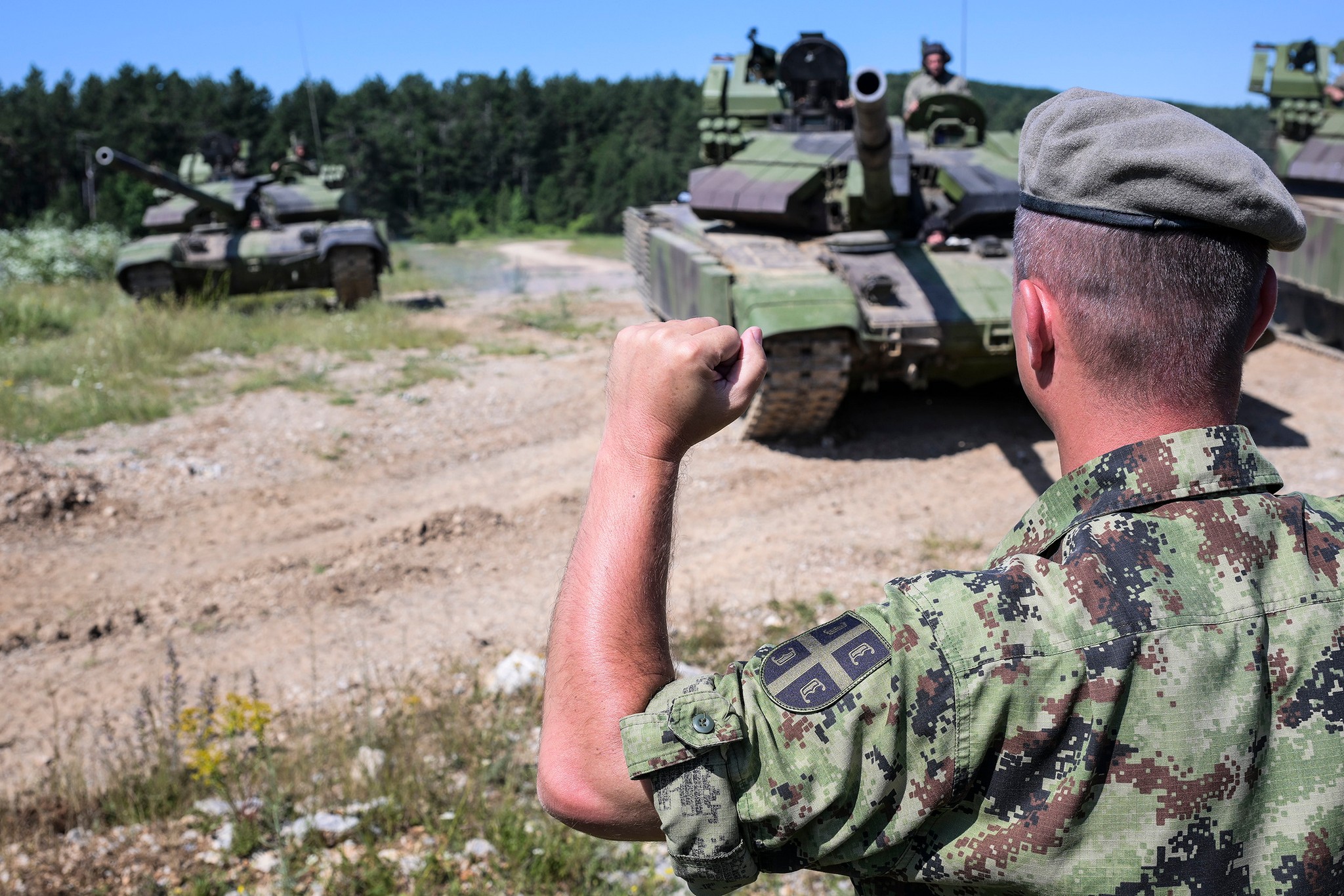 U toku intenzivna obuka i gađanje iz savremenih sredstava Vojske Srbije