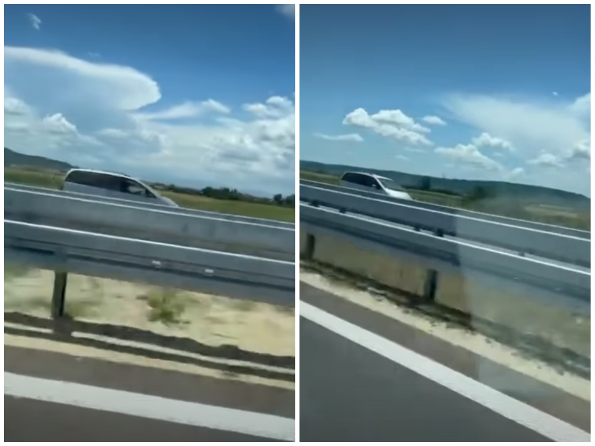 DOKLE VIŠE? Beli auto juri u kontrasmeru na auto-putu kod Niša: Snimak kruži društvenim mrežama