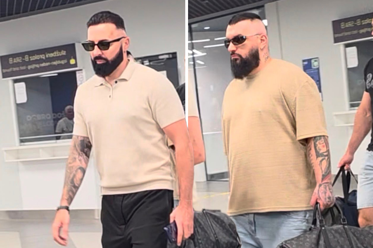 Jala Brat i Buba Koreli stigli u Beograd! Uz obezbeđenje proleteli kroz aerodrom: Dvojac spreman za spektakl
