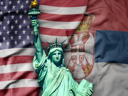 USA, Srbija,SAD
