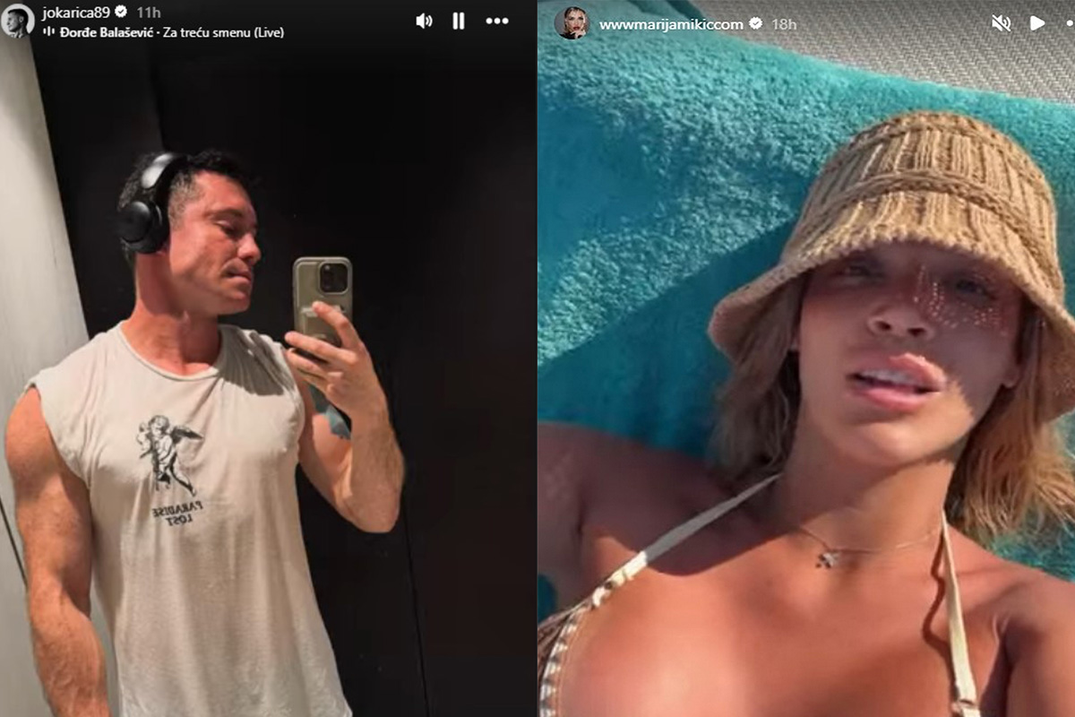 On se prži u teretani, ona na Mikonosu: Marija Mikić grmi nakon razvoda u bikiniju, njen bivši napucao mišiće