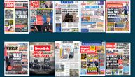 NASLOVNE STRANE SUTRAŠNJIH NOVINA: Prelistavanje štampe za četvrtak, 25. jun 2026. godine
