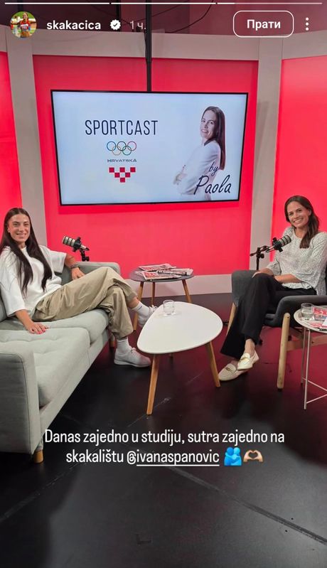 Paola Borović i Ivana Španović