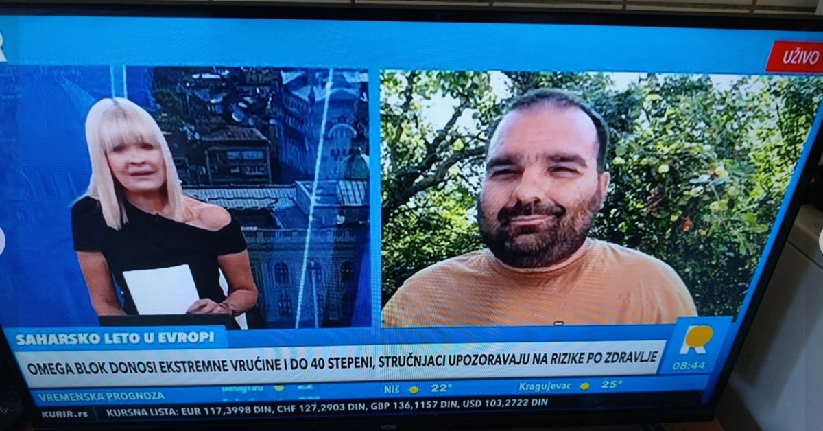 Oglasio se i naš meteorolog, toplotna kupola sve bliža Srbiji! Ova 2 dana doneće Srbiji 40°C