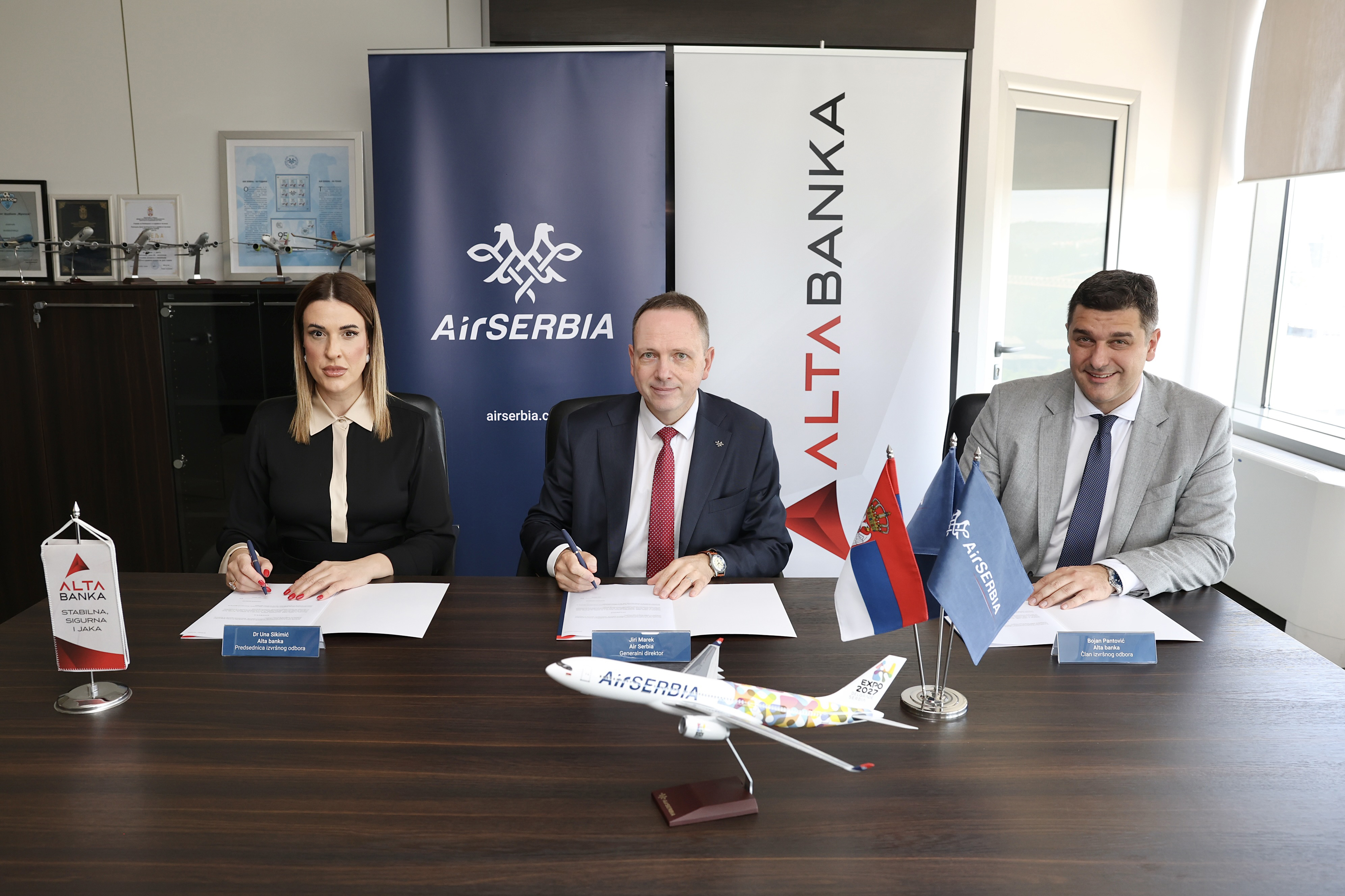Strateško partnerstvo ALTA banke, Air Serbia i Visa – kartica sa dodatnim benefitima za klijente