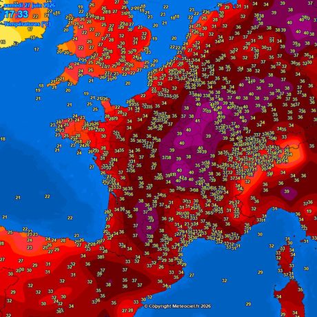 Trenutne temperature vazduha