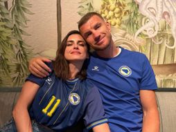 Amra Džeko, Edin Džeko