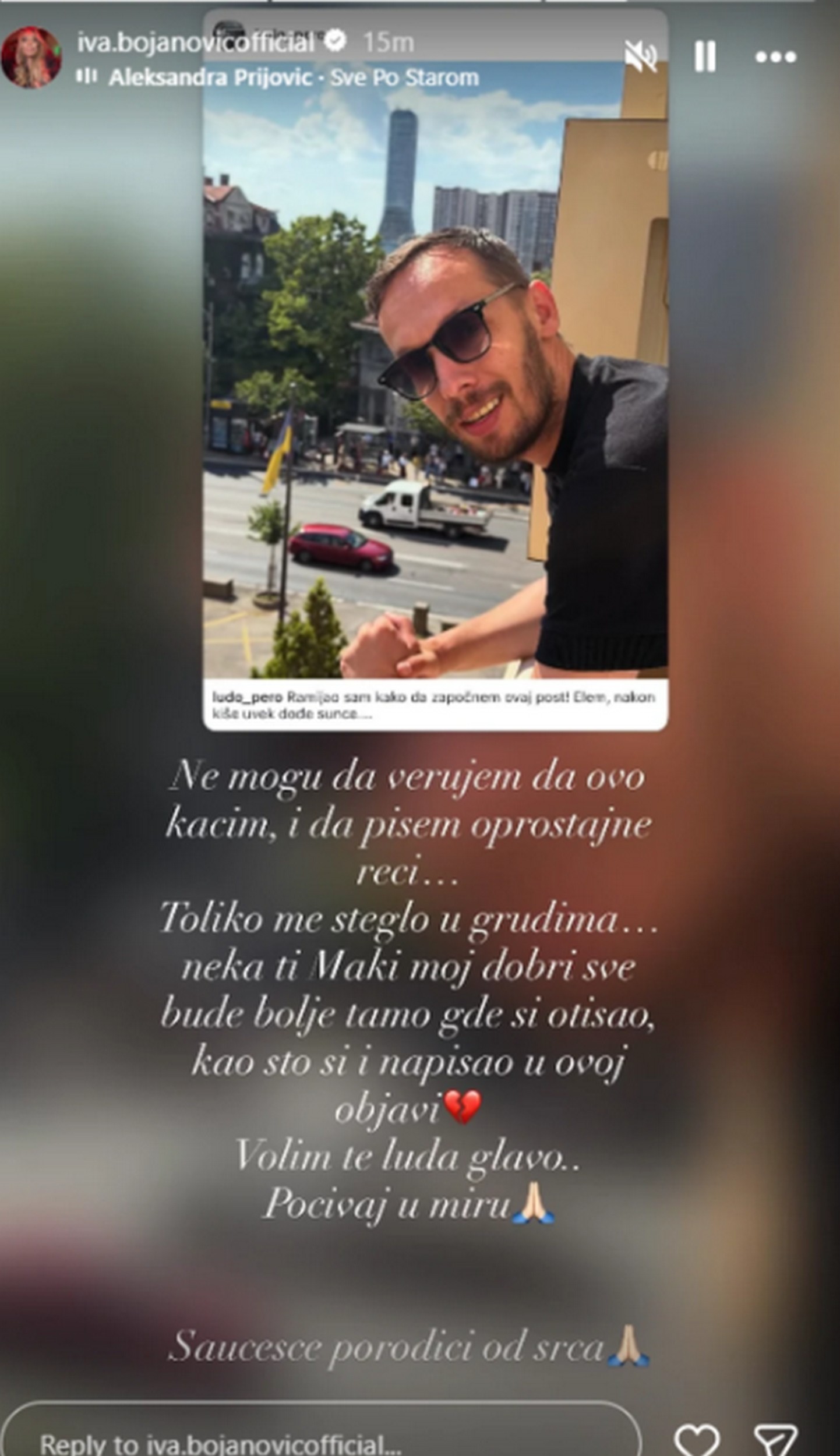 "Steglo me je u grudima" Pevačica slomljena zbog smrti Marka Pantića: I Milan Milošević se oprostio od njega