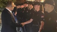 Dačić obišao pripadnike policije koji su obezbeđivali skup "Srbija jedna porodica"