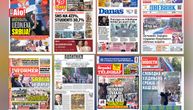 NASLOVNE STRANE SUTRAŠNJIH NOVINA: Prelistavanje štampe za nedelju, 28. jun 2026. godine