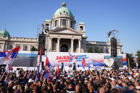 Srbija jedna porodica,  Skup