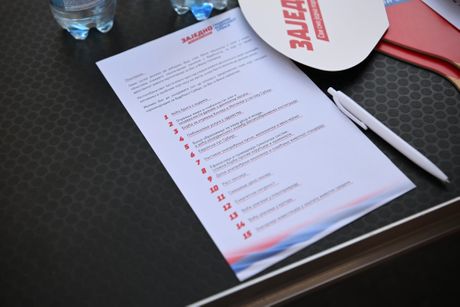 Srbija jedna porodica,  Skup