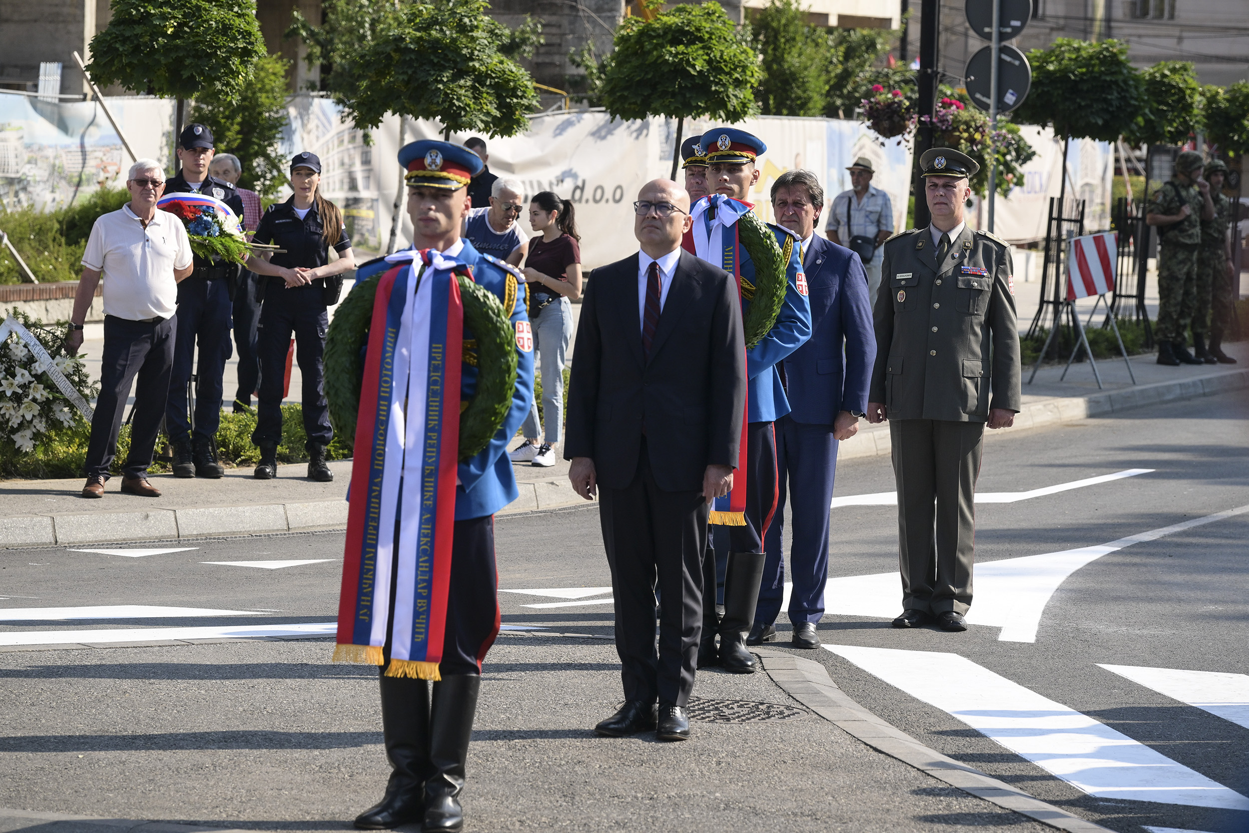 Održana centralna državna ceremonija polaganja venaca povodom Vidovdana u Kruševcu