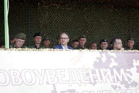 Paraćin, Pasuljanske livade, prikaz sredstava Vojske Srbije