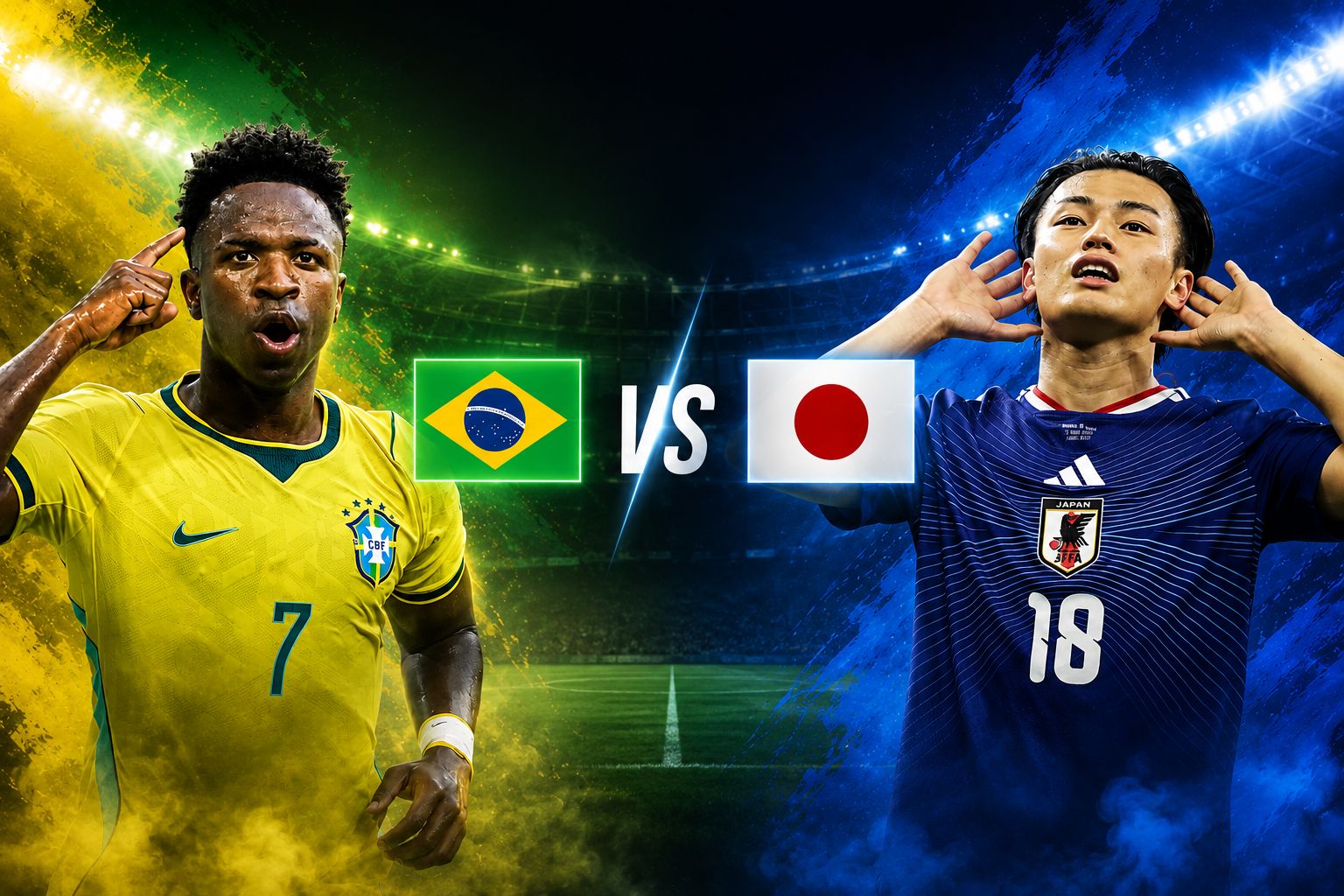 Brazil - Japan: Derbi šesnaestine finala Svetskog prvenstva