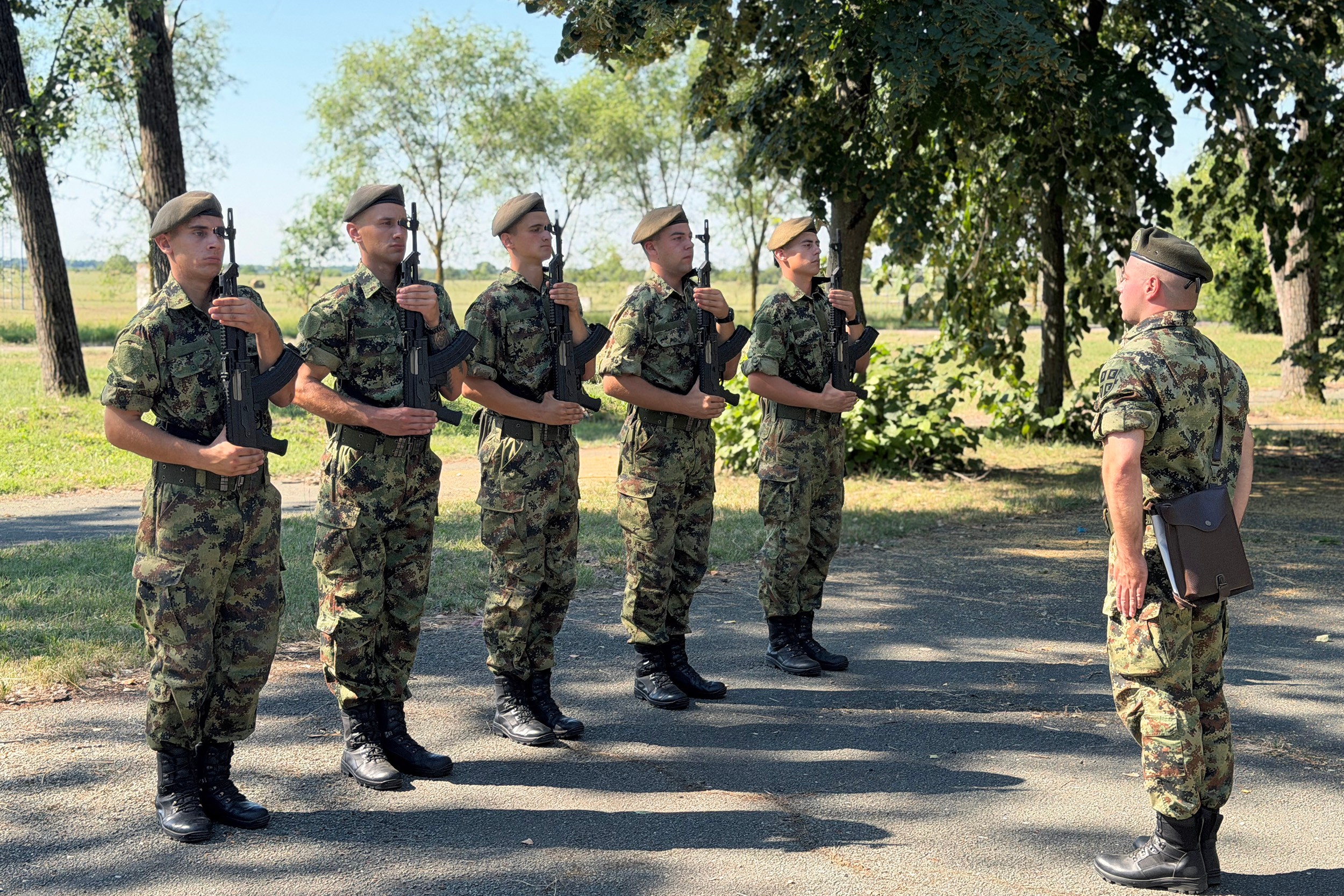 U toku obuka najmlađe generacije vojnika na služenju vojnog roka