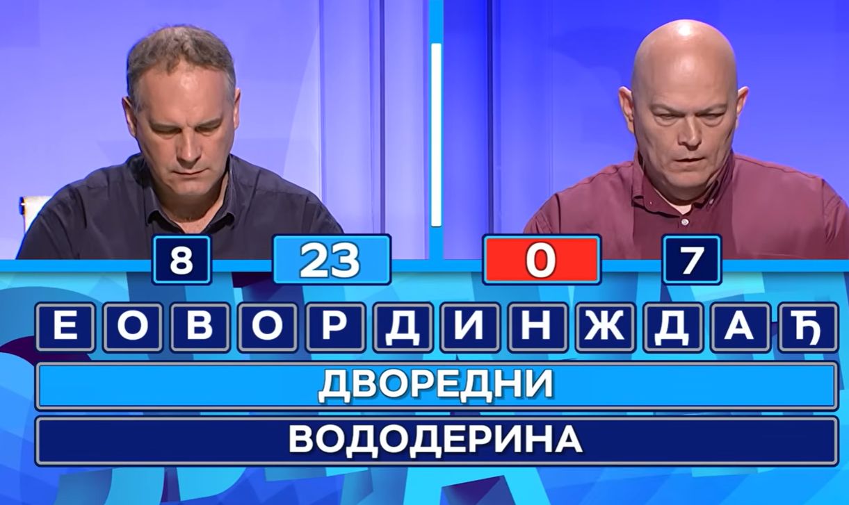 Nesvakidašnja reč u kvizu "TV Slagalica": Da li znate šta znači "vododerina"?