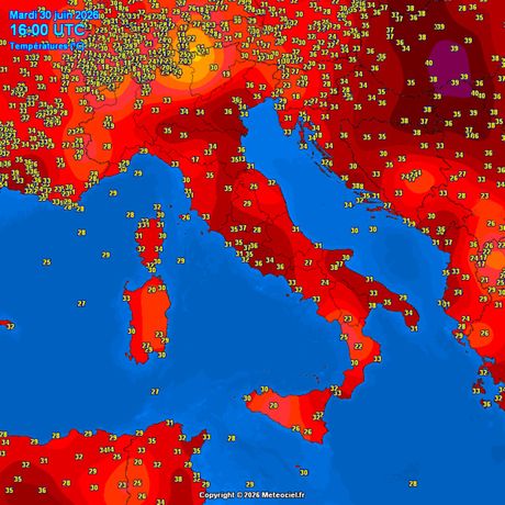 Trenutne temperature vazduha