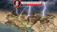 Potop u Crnoj Gori, na primorju i u Dalmaciji! Pucaju gromovi, munje paraju nebom: Prete grad i olujni vetar