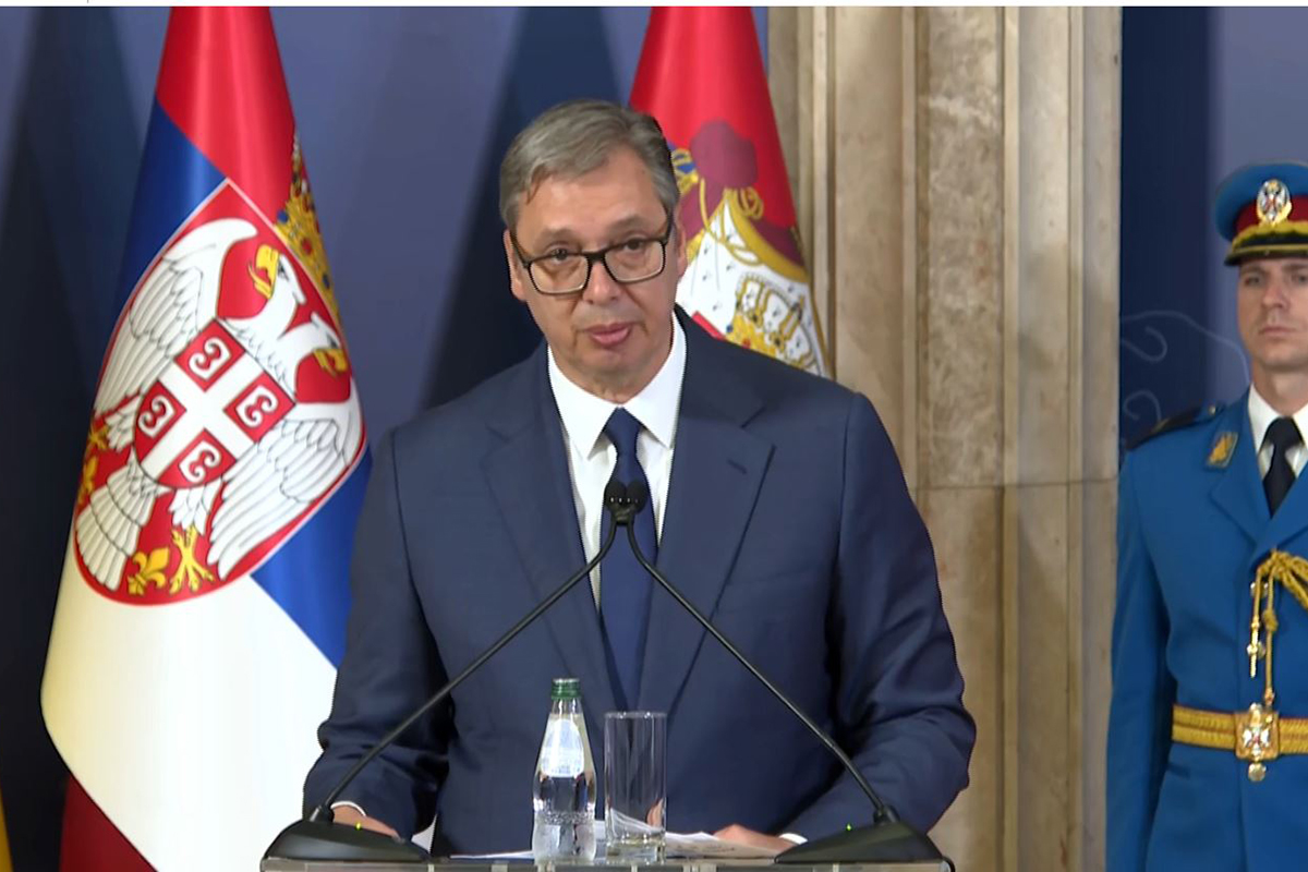 Vučić danas sa potpredsednikom Saveta ministara Vlade Italije Mateom Salvinijem
