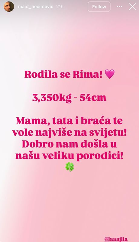 Maid Hećimović, Deca