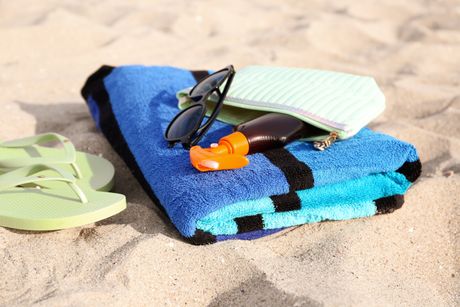 Lične stvari na plaži