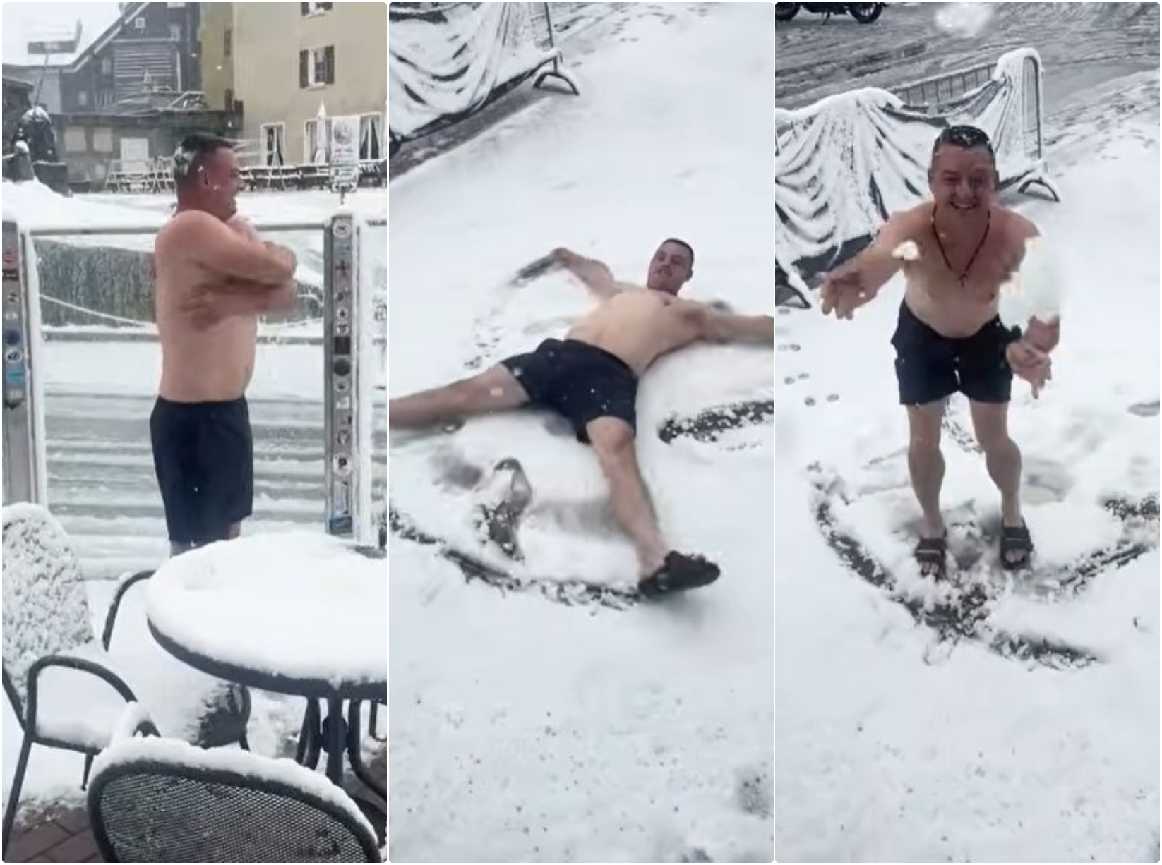 Ovo morate da vidite! U Italiji pao sneg dok u drugim zemljama ljudi umiru od vrućine