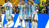 (POLUVREME) Argentina - Zelenortska Ostrva: Lionel Mesi je kralj fudbala, Gaučosi slave svog GOAT-a