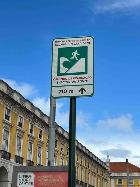 Opasnost od cunamija u Lisabonu