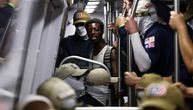 Strašne slike iz Vašingtona: Ekstremisti s maskama organizovali skup, pa ušli u metro, Afroamerikanci u strahu