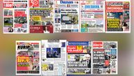 NASLOVNE STRANE SUTRAŠNJIH NOVINA: Prelistavanje štampe za ponedeljak, 6. jul 2026. godine