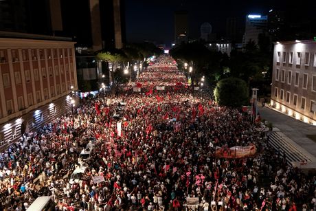 Albania Protest