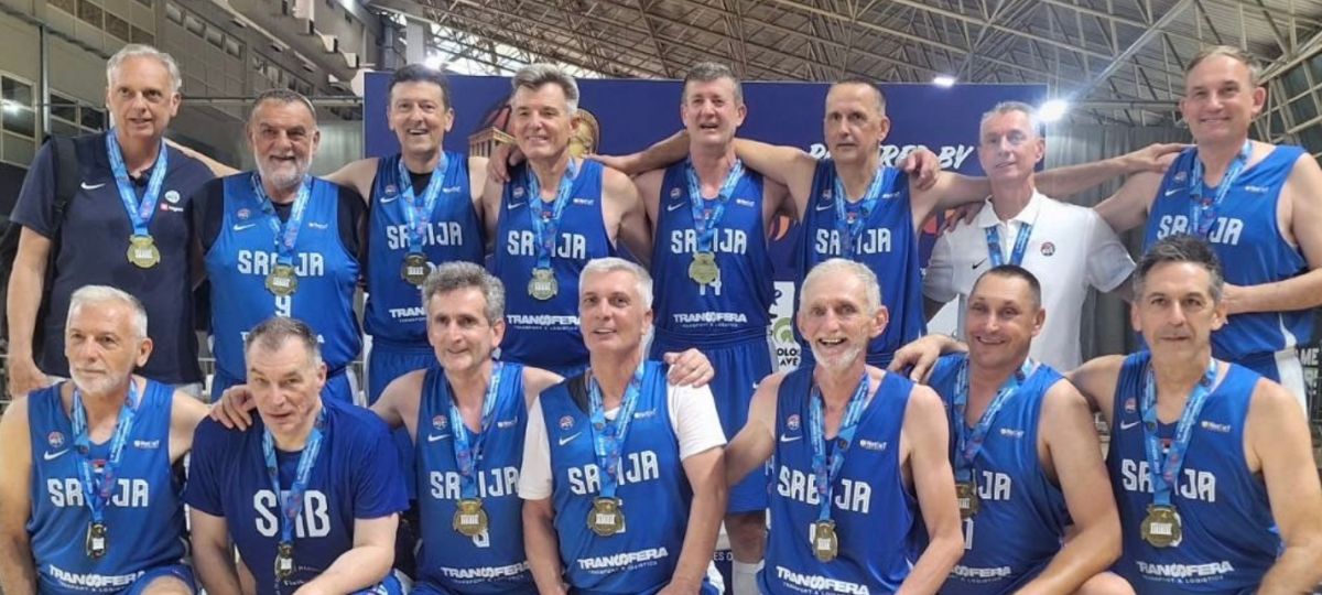 Veterani Srbiјe šampioni Evrope!