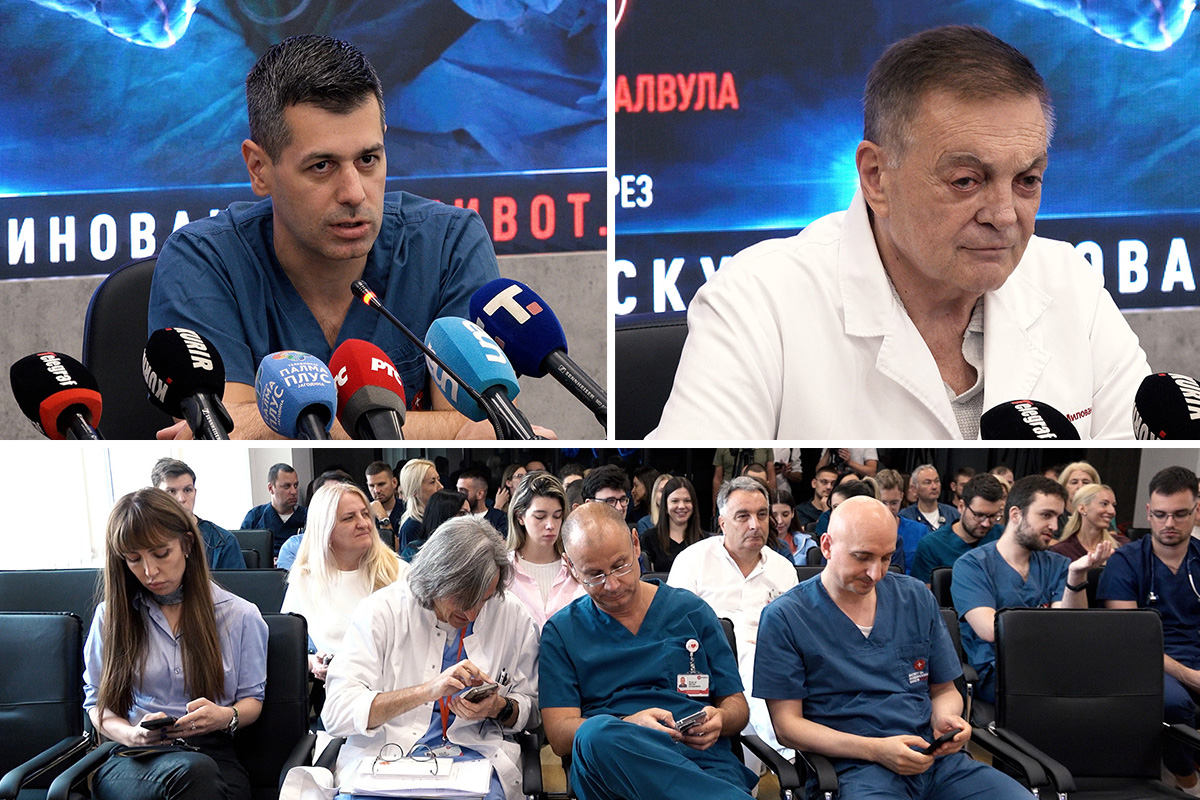Podvig lekara na Institutu Dedinje: Izvedena prva istovremena endoskopska zamena dva srčana zaliska u Srbiji