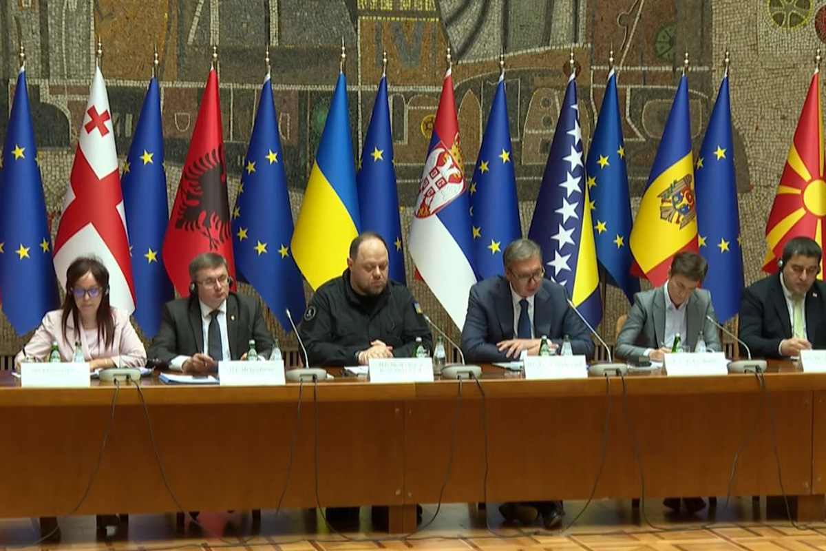 Vucic addresses EU candidate countries' conference: "I don't believe in quick enlargement, partnership is key"