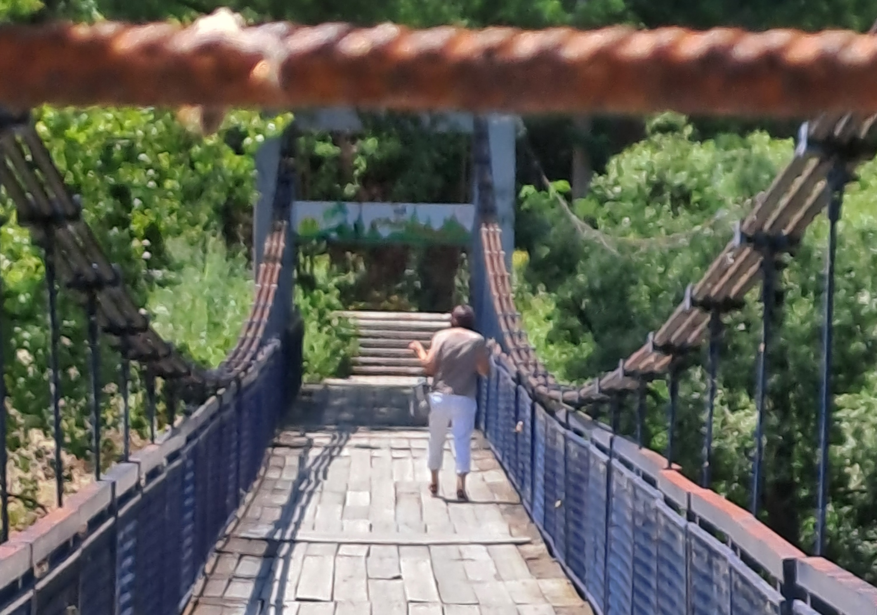 Građani ne haju za OPASNOST i zabranu? Zatvoren viseći most preko Lima u starom Priboju, ali...
