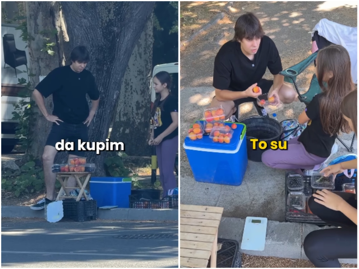 Za celu gajbu voća devojčice tražile samo 1.700 DINARA! Luka se šokirao kad je čuo, usledio maestralan potez