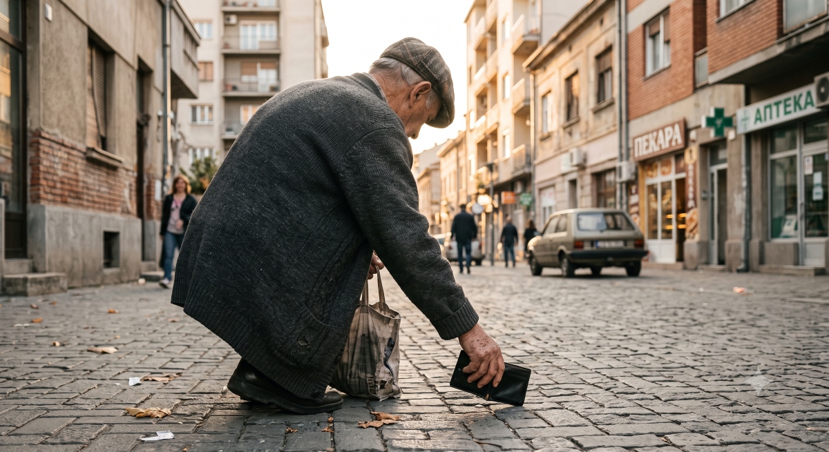 Deka Stojan (95) našao novčanik pun para, a njegov gest "naterao" vlasnike iz Prokuplja da hitno dođu za Niš