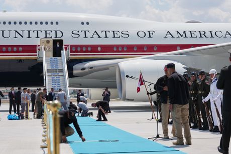 Donald Tramp i Redžep Tajip Erdogan, Ankara, Samit NATO