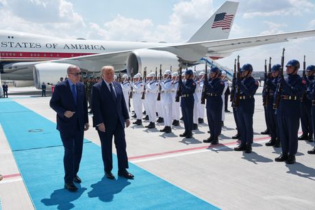 Donald Tramp i Redžep Tajip Erdogan, Ankara, Samit NATO