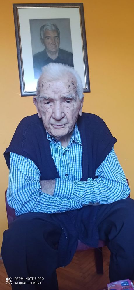Vučko Milanović, stogodišnjak