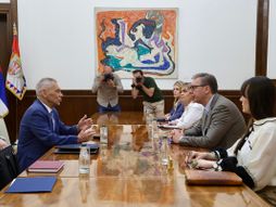 Bocan-Harčenko, Aleksadar Vučić, Sastanak