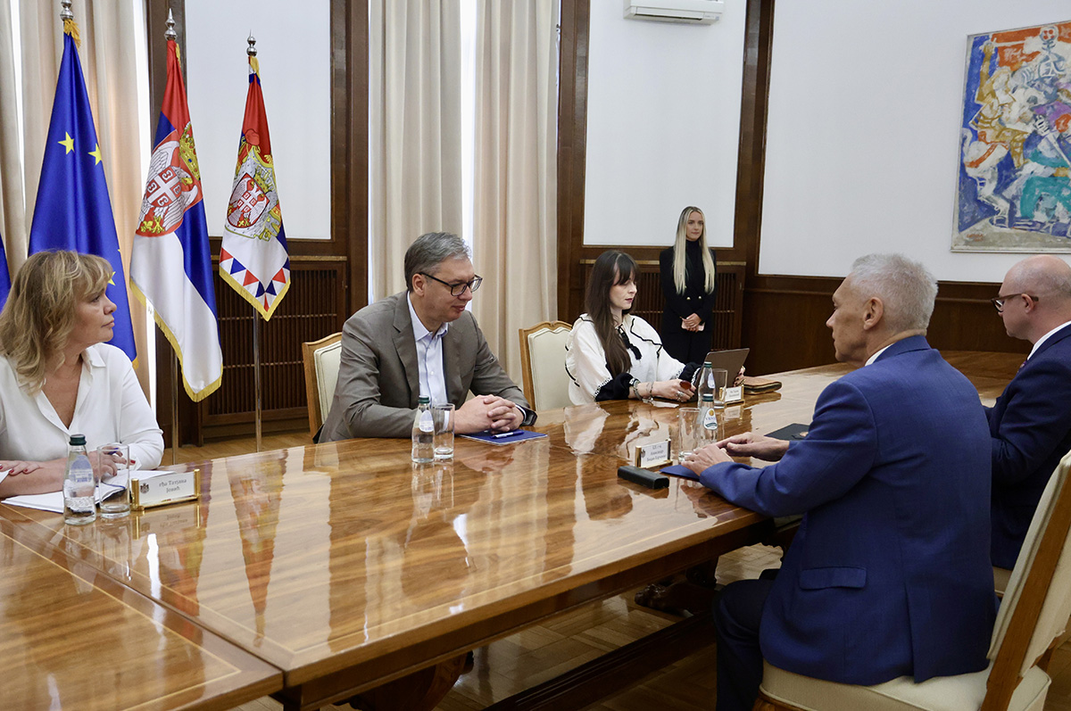 Vucic and Botsan-Kharchenko discuss cooperation between Serbia and Russia, regional and global issues
