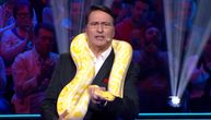 Nesvakidašnja situacija u kvizu "Superpotera": Jovan Memedović sa velikom zmijom u studiju, reagovali Tragači