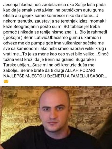 Dirljiv oproštaj od mladog kamiondžije čije je tijelo pronađeno u Bugarskoj – Vijesti Dirljiv oproštaj od mladog kamiondžije čije je tijelo pronađeno u Bugarskoj – Vijesti