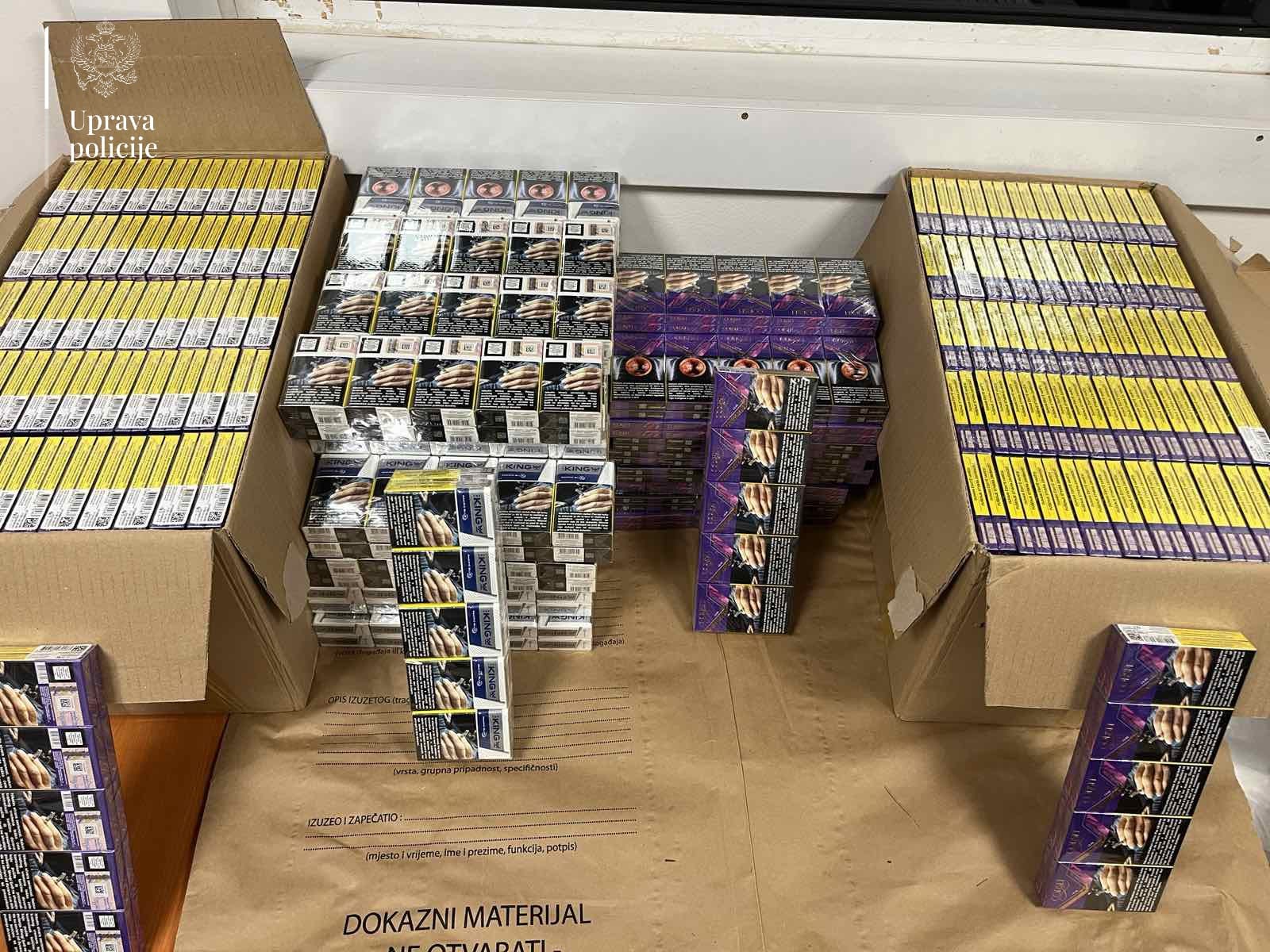 Pokušaj bekstva kroz šumu nije pomogao: Krijumčar cigareta u Crnoj Gori uhvaćen zahvaljujući ličnoj karti