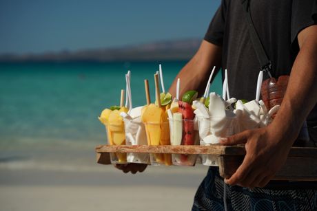 prodavac, plaža