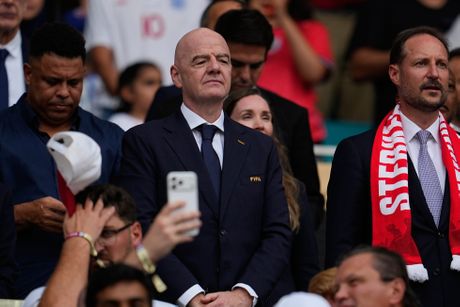 Đani Infantino i princ Hakon, SP fudbal Norveška - Engleska