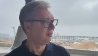 "Bar sam Siniši uništio nedeljno prepodne": Vučić i Mali obišli Expo po pljusku