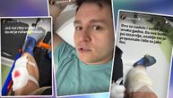 "Isekla mi je nogu ključem" Oglasio se Aleksandar kojeg je devojka izbola u autobusu "Ubola bi me u glavu..."